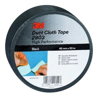 3M - 2903D4850B Gewebeklebeband ™ 2903 Schwarz (l x b) 50 m x 48 mm 1 St.