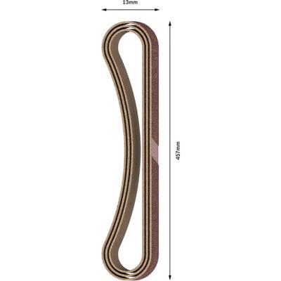 Pro X440 Schleifband 13 x 457 mm 40 - 2608606203 - Bosch