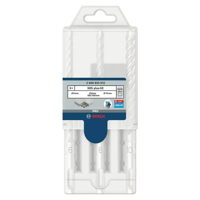 Pro Plus-5X Set, 6/8/10 mm, 3 pcs