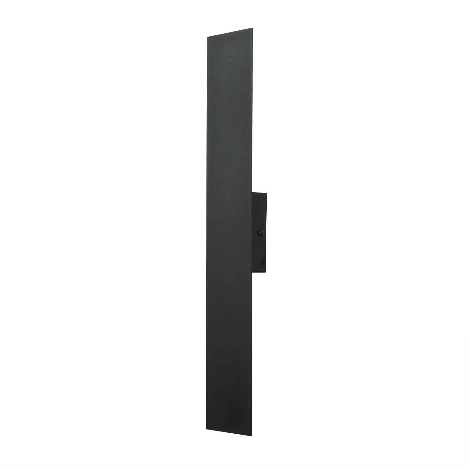 Licht-Erlebnisse Wandlampe Schwarz Metall 50 cm Hoch Indirekt 2x G9