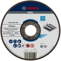 Pro Metal Trennscheibe 125 x 2,5 x 22,23 mm - 2608600394 - Bosch Bild 2