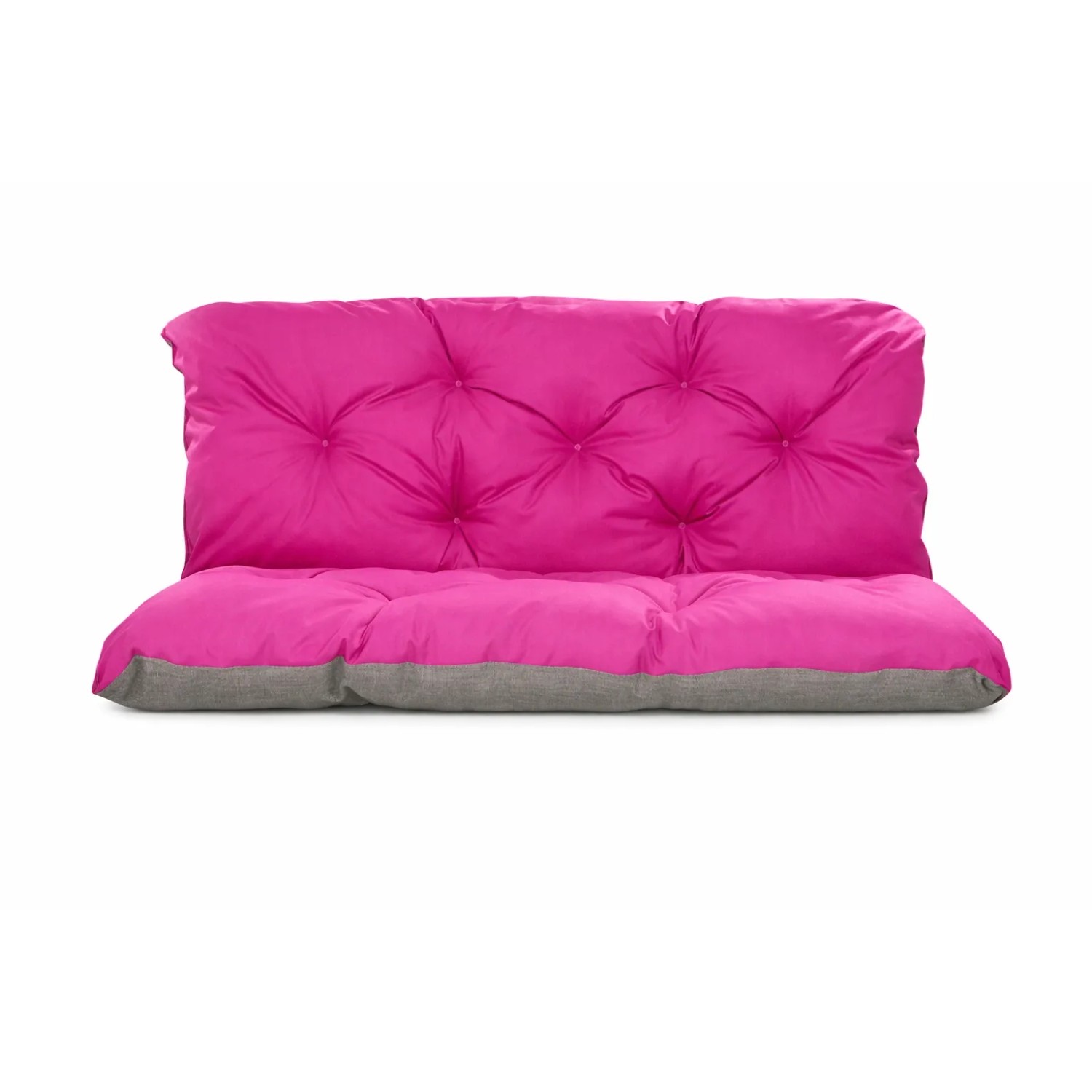 Setgarden Enkel Set Palettenkissen 120x80x40cm Sitzkissen + Rückenkissen 1tlg Rose