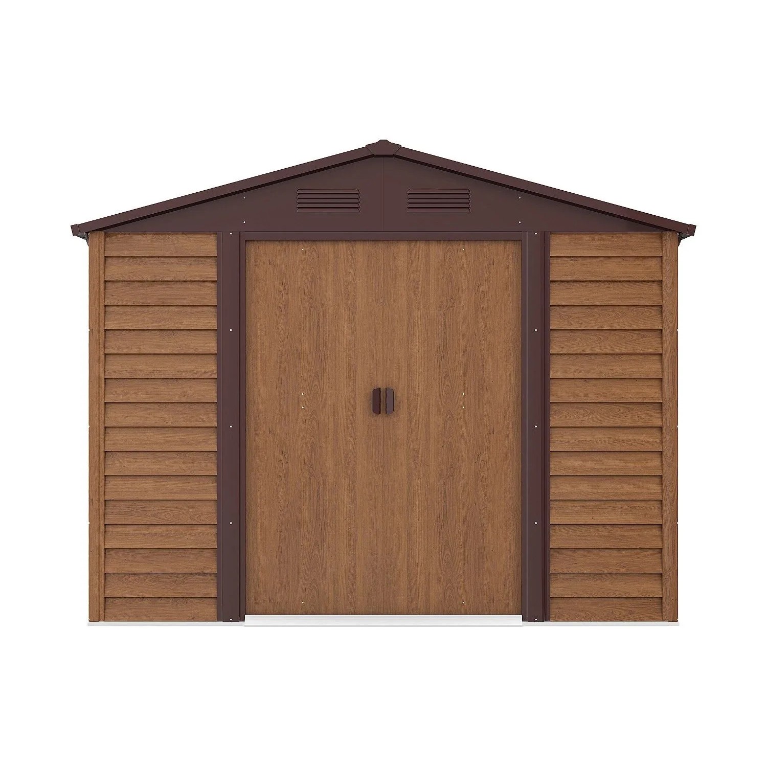 Vente-unique Schrebergartenhaus Arsego Naturfarben Dunkel 266 cm
