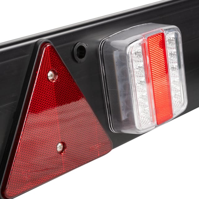 JBM - Anhängerstange 2 LED-Leuchten 1100x140mm. 52838