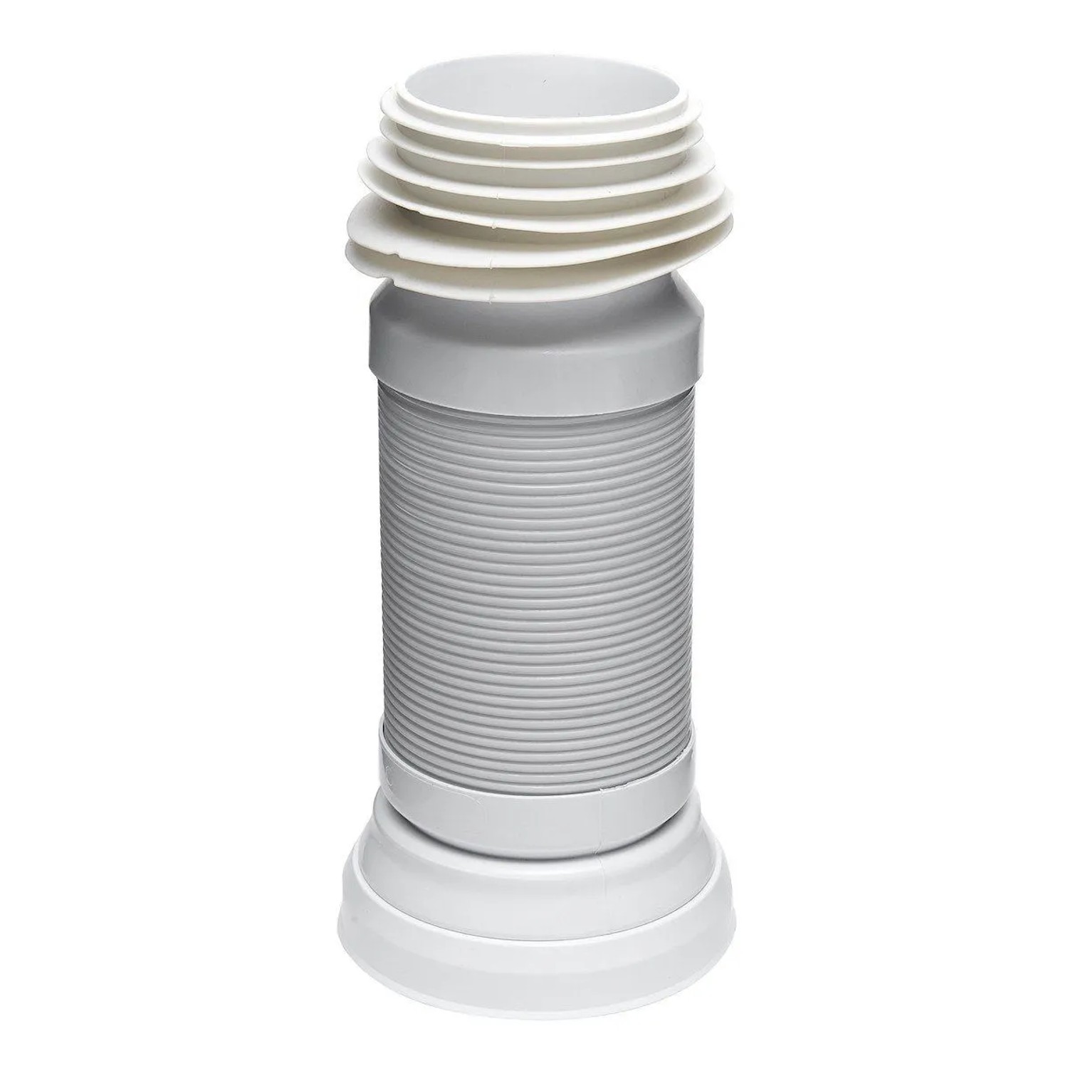 Swiss Aqua Technologies WC-Anschlussrohr Anschlussbogen Flexibles Multi DN110 275 bis 550MM Weißes Kunststoff Flexrohr