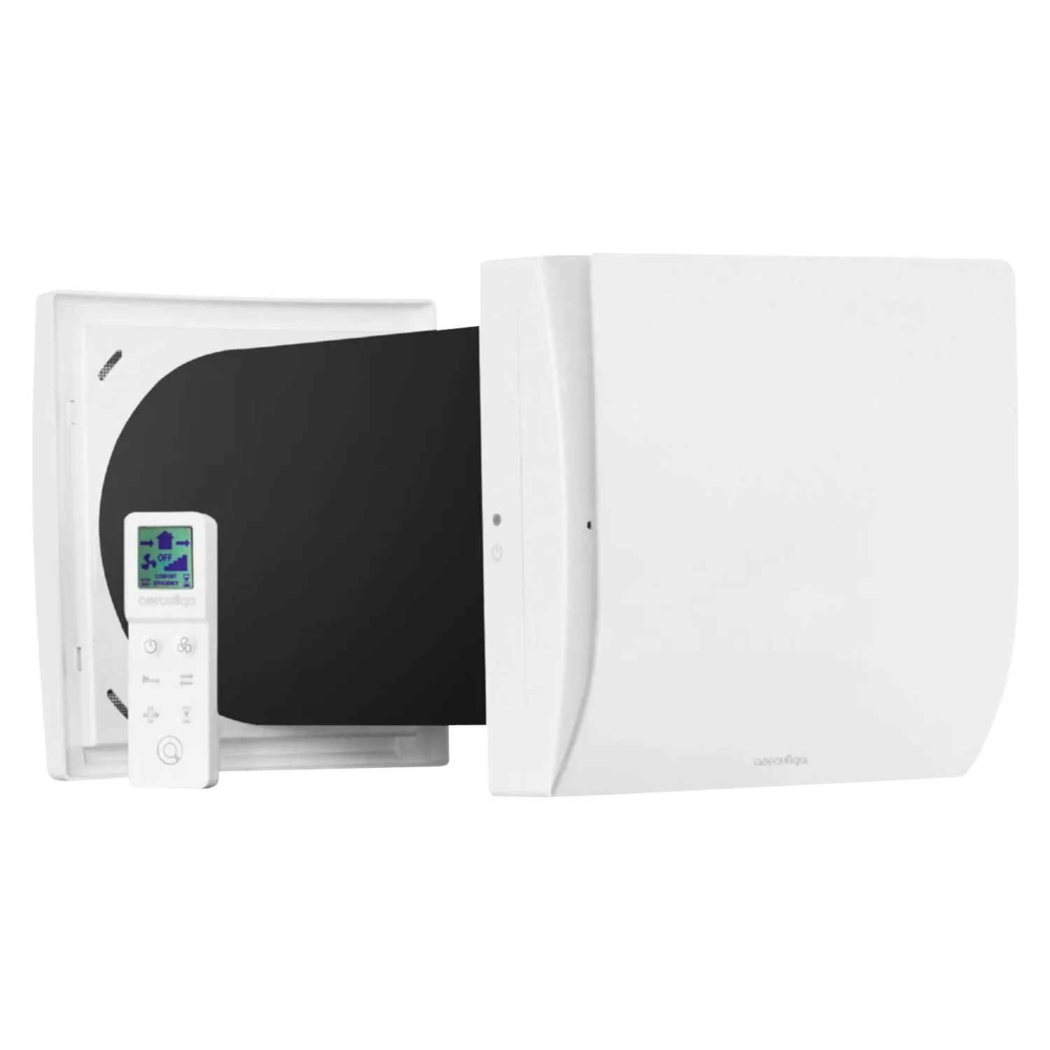 Solar+more Aerauliqa Dezentrales Einzelraumlüftungsgerät Orion 100 mit Modbus Funktion