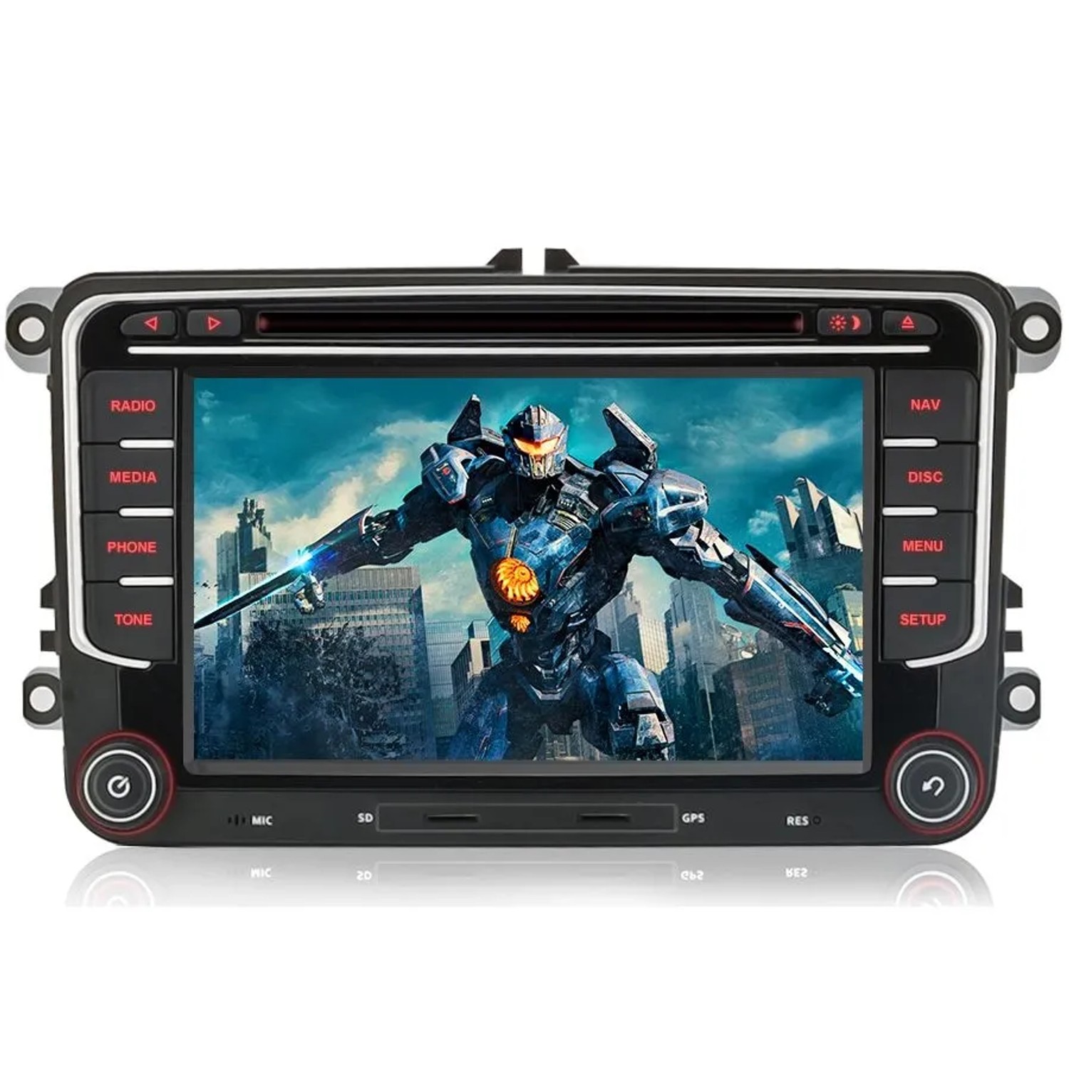 Junsun Autoradio Für VW Skoda Seat CD DVD Mirror Link