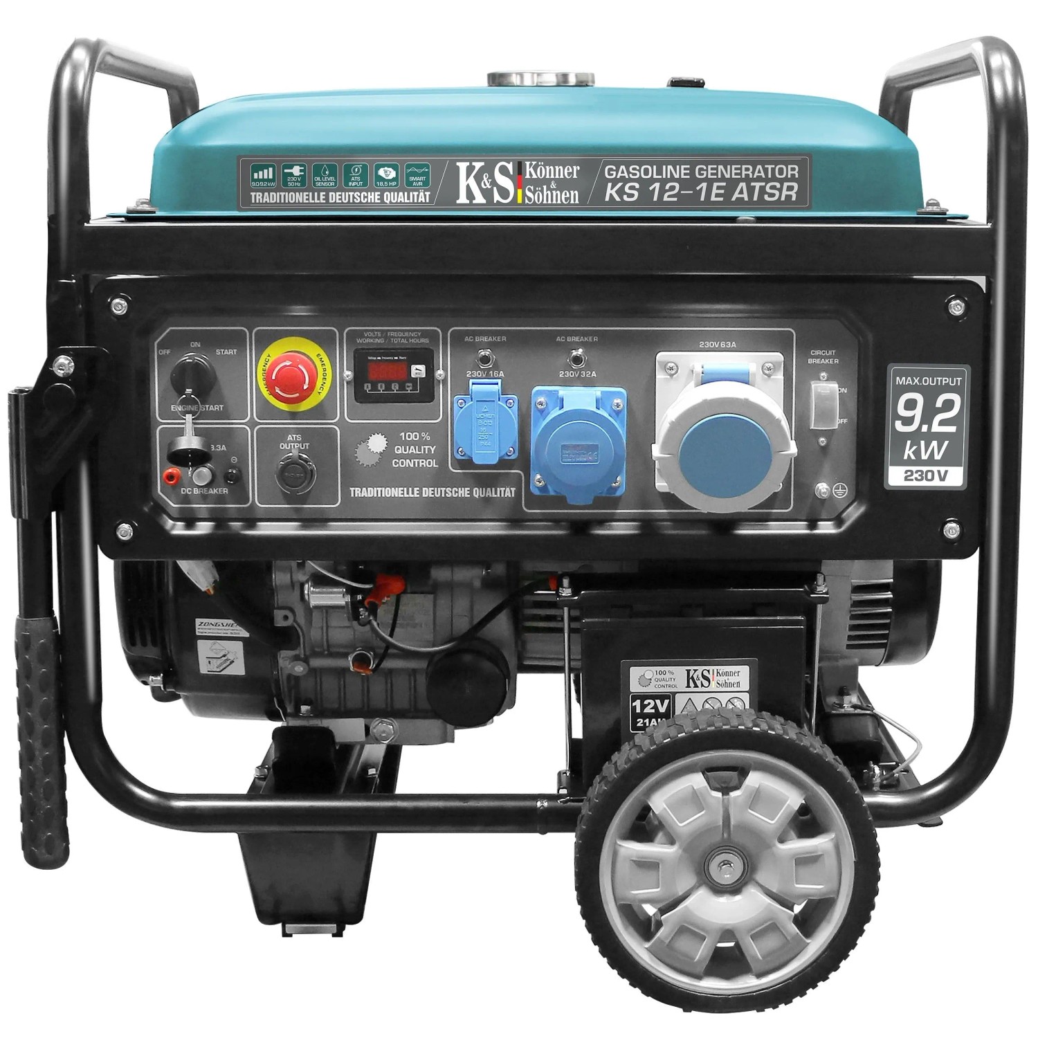 Könner & Söhnen Benzingenerator KS 12-1E ATSR