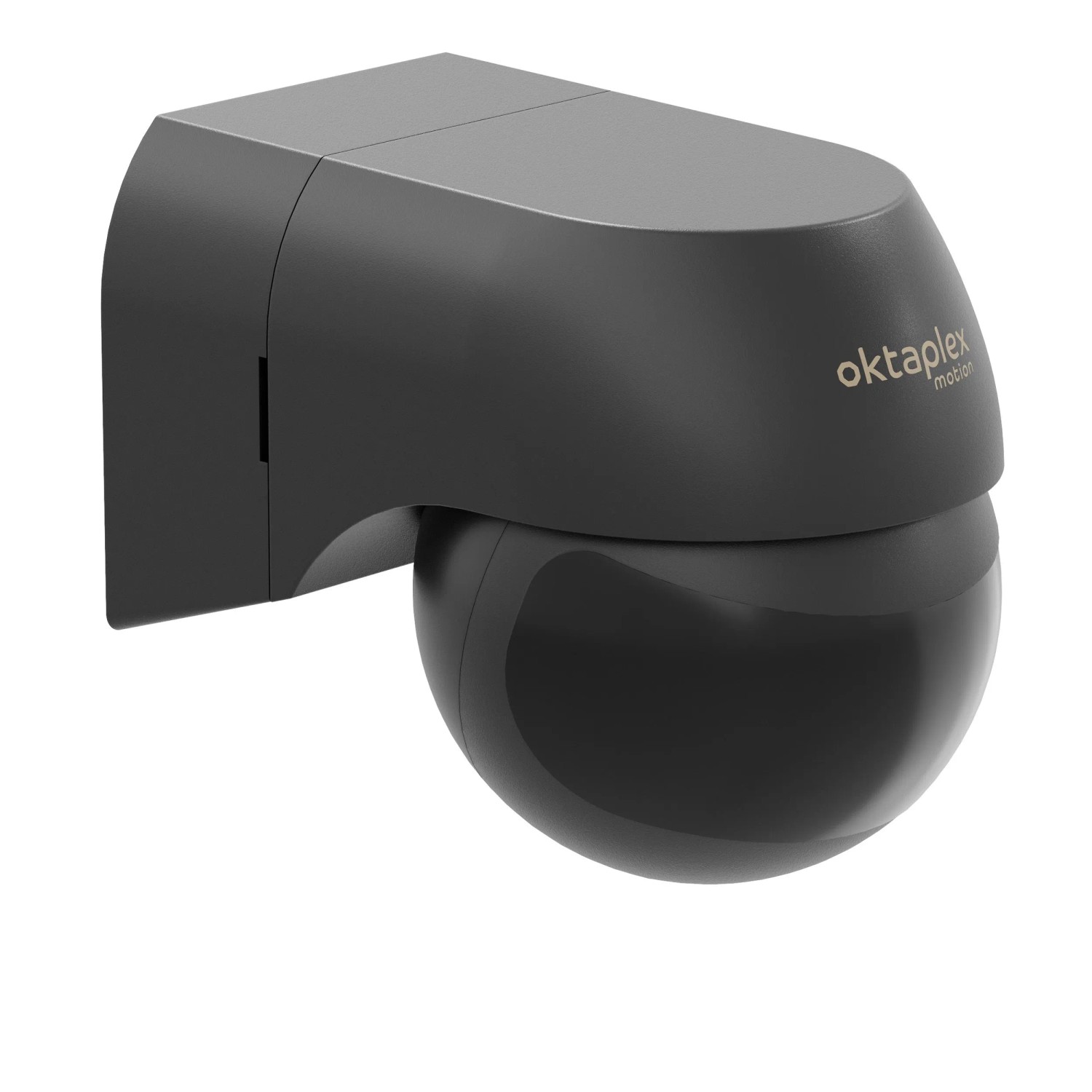 Oktaplex Ana 12V - 24V Bewegungsmelder 180 Grad Potentialfrei Anthrazit IP44