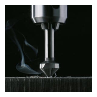Kegel- und Entgratsenker din 335 Form c 90° hss mit langem Zylinderschaft ø 8,3 mm - 102272 - Ruko