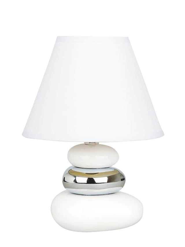 Nachtlampe mit Lampenschirm weiß E14 Salem 4949 Rabalux
