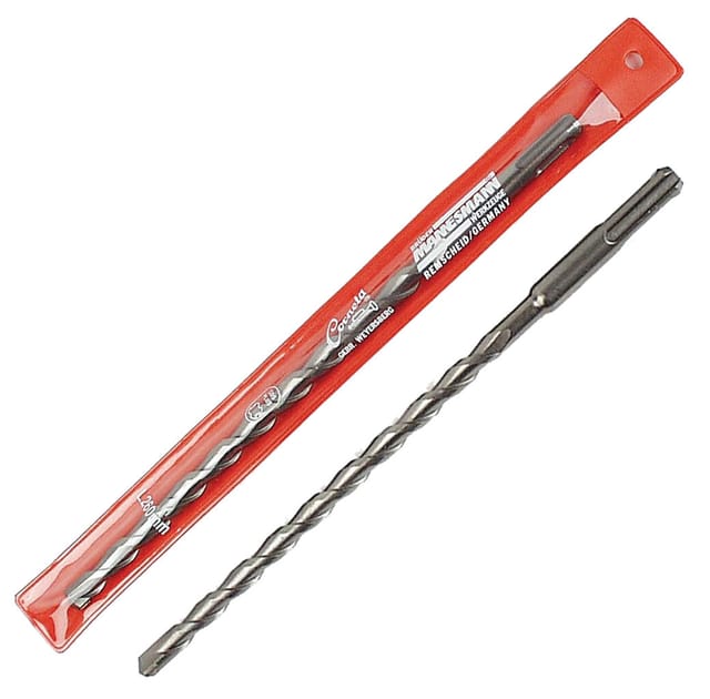 2x sds-plus-bohrer 10x260 mm hm-bestückt