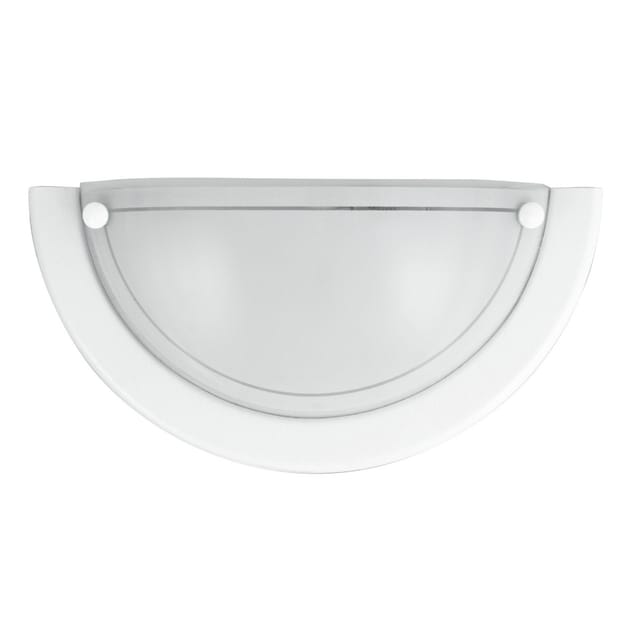 Badezimmer-Wandleuchte Halbdecke E27 weiß Ufo 5161 Rabalux