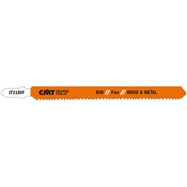 JT318VF-5 5 SÄGEBLÄTTER FÜR HOLZ/METALL BIM 132x1,7-2,6x10-15TPI (FEIN)