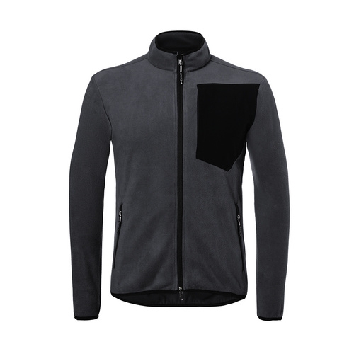 Kübler Fleecejacke anthrazit/schwarz Form 1254 Größe 4XL