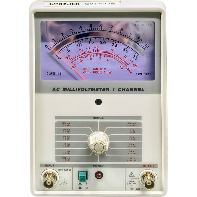 Gw Instek - 01VT417B00GS GVT-417B Millivoltmesser 1 St.