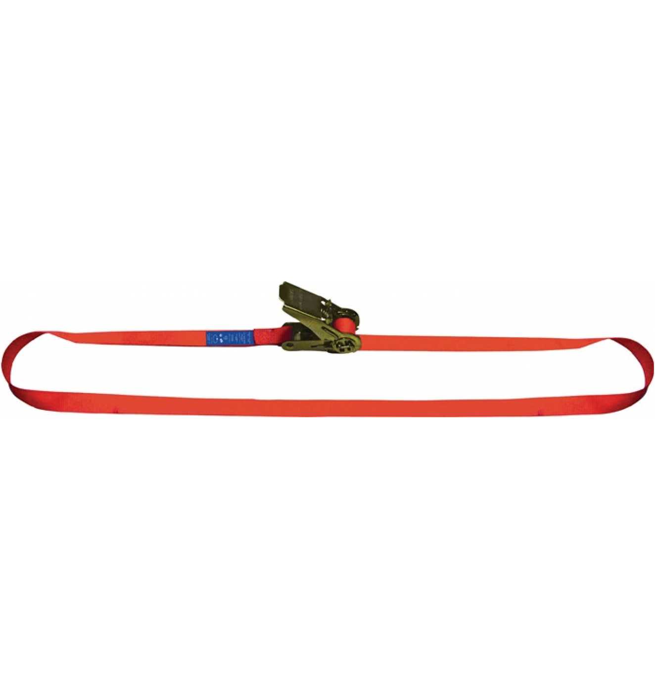 Zurrgurt din en 12195-2 Länge 4 m Breite 25 mm mit Ratsche lc u 700 daN - Dolezych