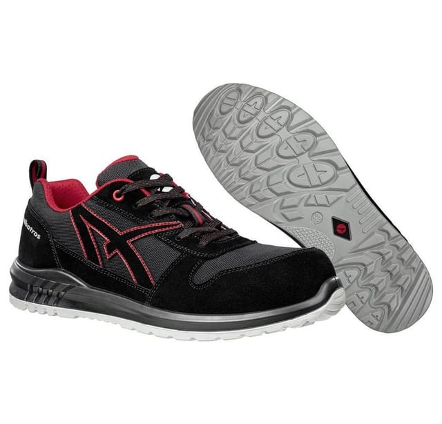 Clifton low src 648700210000042 Sicherheitsschuh S3 Schuhgröße (eu): 42 Schwarz, Rot 1 Paa - Albatros