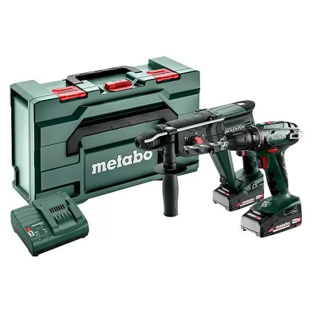 Metabo - Akku Combo Set 2.3.2 18 v, bs 18 + kh 18 ltx 24 x 165 l