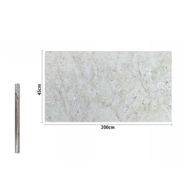 Trade Shop Traesio - Trade Shop - klebefolie rolle für wand-feinsteinzeug mit marmor-effekt 45CMX2MT 71258 -