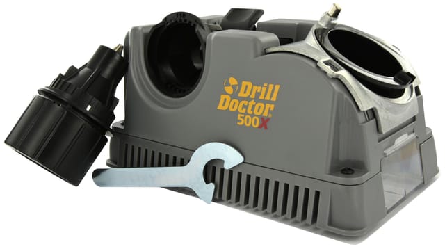 Drill Doctor DD500 Bohrerschärfer ø 2,5 bis 13 mm Schärfen 118° bis 135° konischer Freiraum und Kreuzspitze – Freiwinkel einstellbar - Tivoly