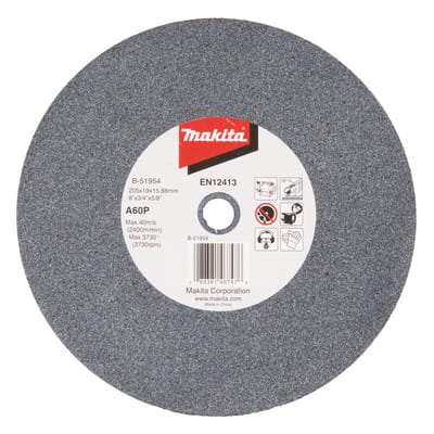 Schleifstein A60P, 205 x 19 x 15,88 mm - Makita