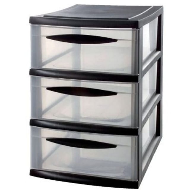 Aufbewahrungsmodul Format A5 18 x 28 x 27,5 Schwarz