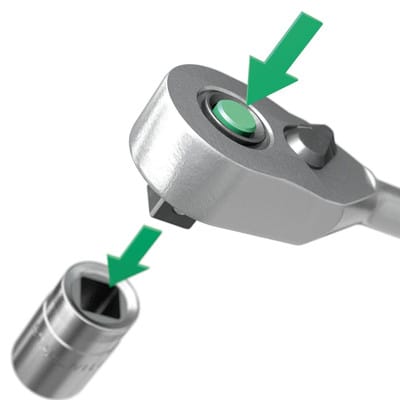 512QR N80 13111120 Umschaltknarre 1/2' (12.5 mm) - Stahlwille