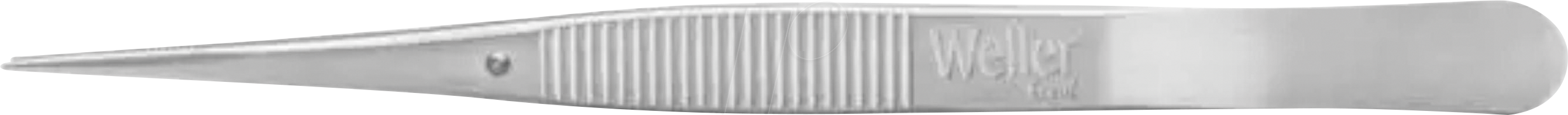 EREM 20AS - Präzisionspinzette, mit geriffelten Spitzen, 108 mm