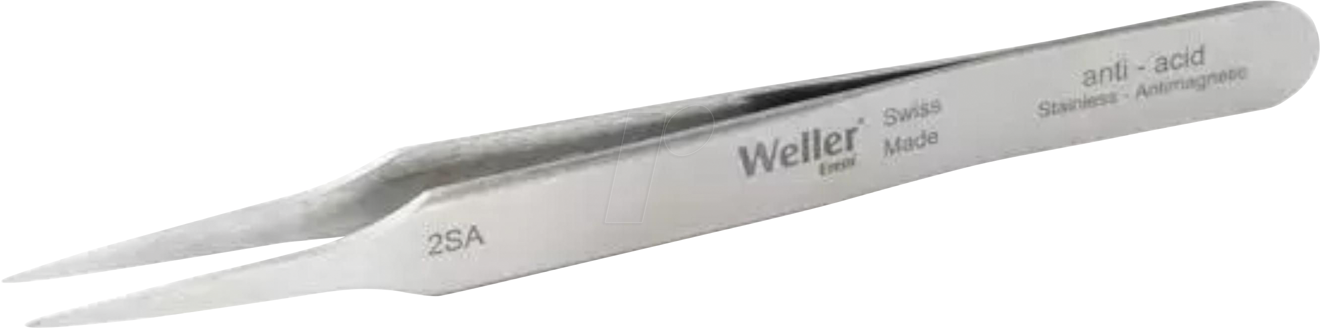 EREM 2SA - Präzisionspinzette, mittelfeine Spitzen, 115 mm