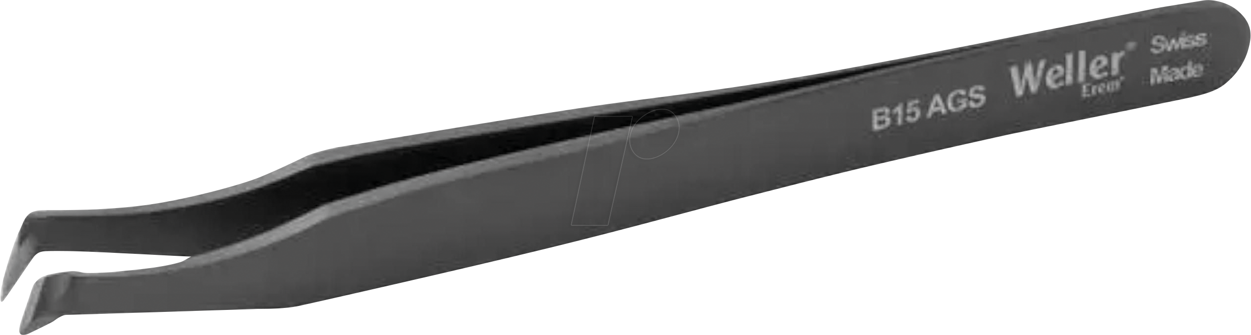 EREM B15AGS - Schneidpinzette, schräger Kopf, für weiche Drähte bis Ø 0,25 mm