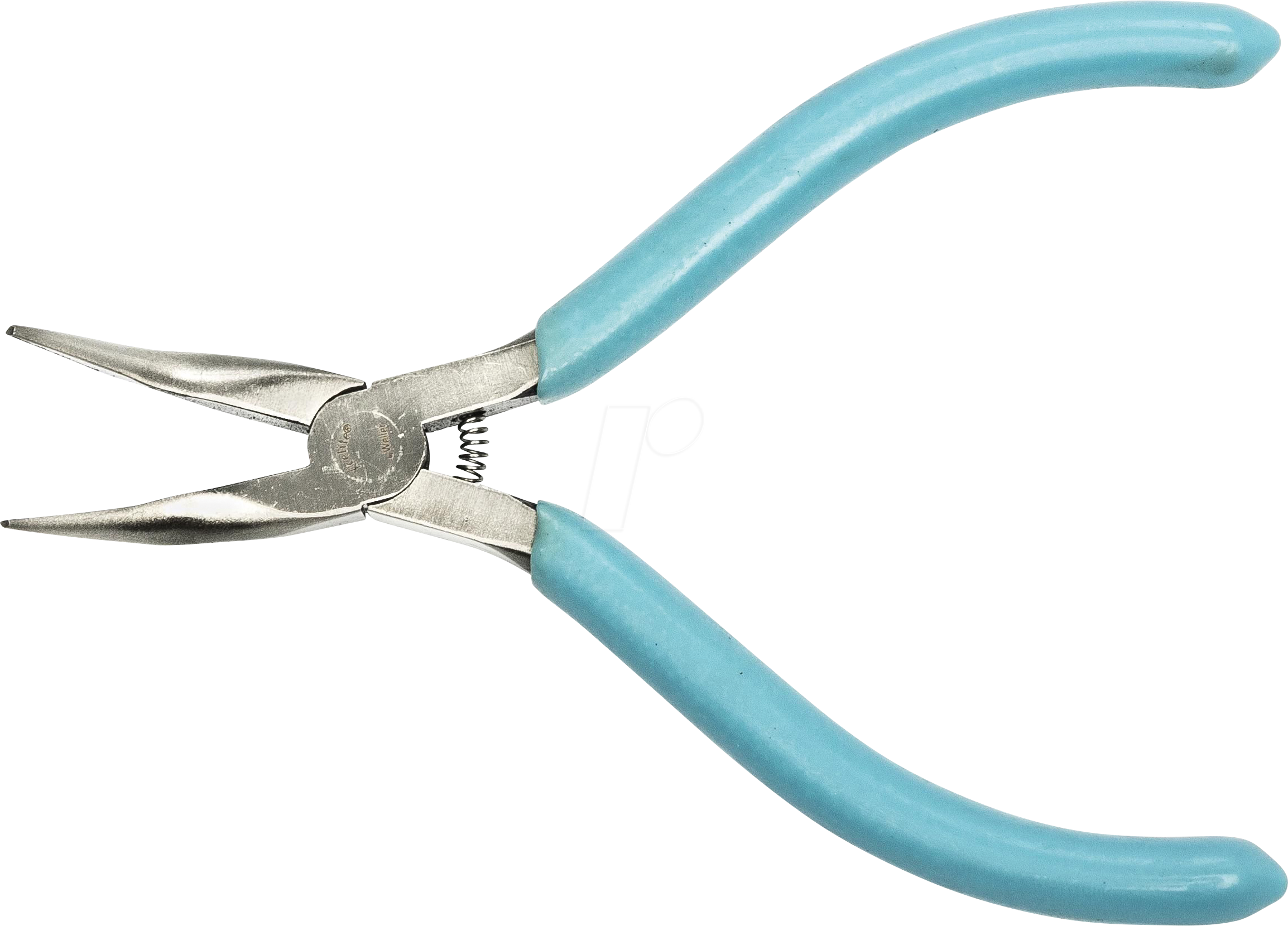 WEX CN54GN - Langbeckzange CN54GN, gebogen, glatte Backen