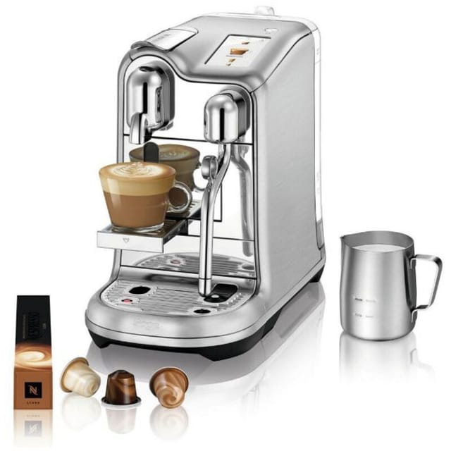 Nespresso-Kaffeemaschine aus Edelstahl - sne900bss4efr1 - sage