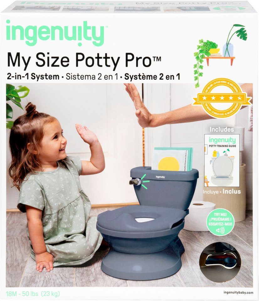 Ingenuity My Size Potty Pro - Blue Bild 2