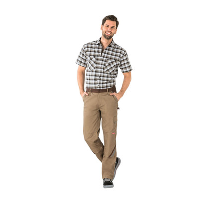 Bundhose 2324 khaki/braun/zink, Größe 62
