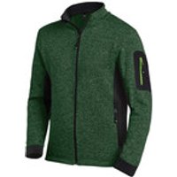 Strickjacke CHRISTOPH, grün/schwarz, Größe XL Bild 2