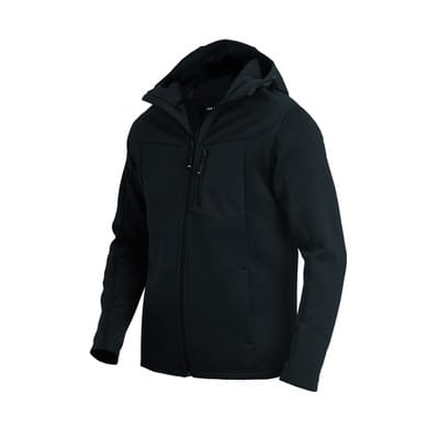 Wetter- und Kälteschutz-Softshelljacke MAXIMILIAN, schwarz, Größe L