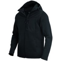 Wetter- und Kälteschutz-Softshelljacke MAXIMILIAN, schwarz, Größe L Bild 2