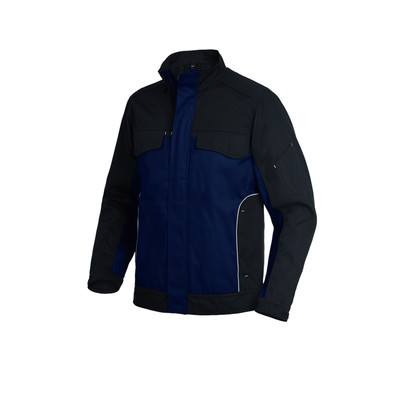 Berufsjacke ERNST, marineblau/schwarz, Größe 4XL