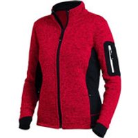 Strickjacke MARIEKE, rot/schwarz, Größe S Bild 2