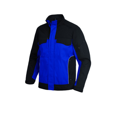 Berufsjacke ERNST, königsblau/schwarz, Größe 2XL