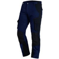 Berufshose FLORIAN, marineblau/schwarz, Größe 50 Bild 2