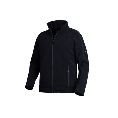 Wetter- und Kälteschutz-Fleecejacke ROMAN, schwarz, Größe XL