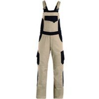 Latzhose ECKHARD, beige/schwarz, Größe 52 Bild 2