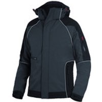 Wetter- und Kälteschutz-Softshelljacke WALTER, anthrazit/schwarz, Größe S Bild 2