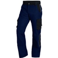 Berufshose BRUNO, marineblau/schwarz, Größe 52 Bild 2