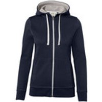 Damen Kapuzenjacke Bonded 255, tinte/silber, Größe L Bild 2