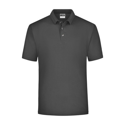Poloshirt Medium JN020, dunkelgrau, Größe 4XL
