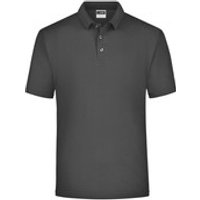 Poloshirt Medium JN020, dunkelgrau, Größe 4XL Bild 2