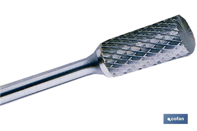 Cutless zylindrischer Rotationsfräser 10 mm.